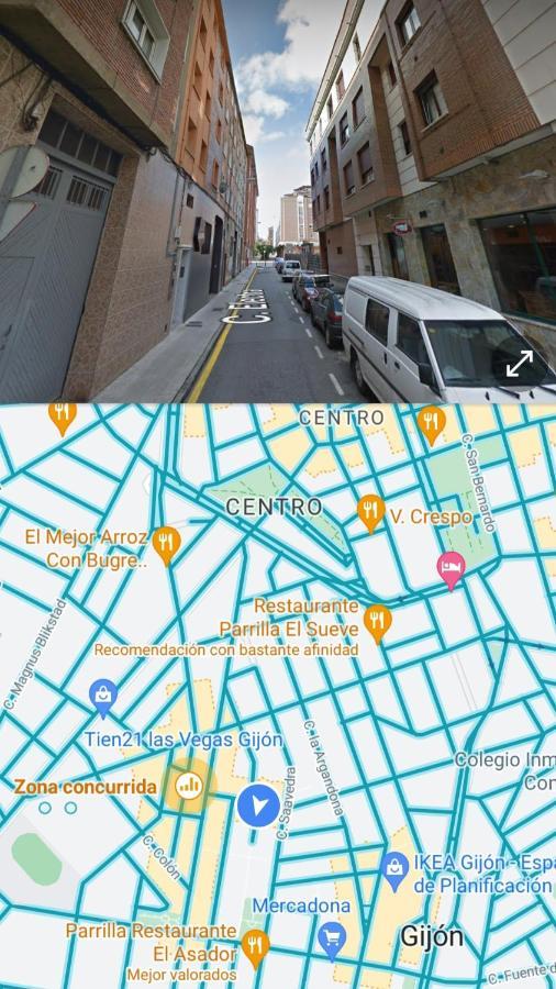 Apartamento De 2 Habitaciones A Un Paso De Begona Gijón Exteriör bild